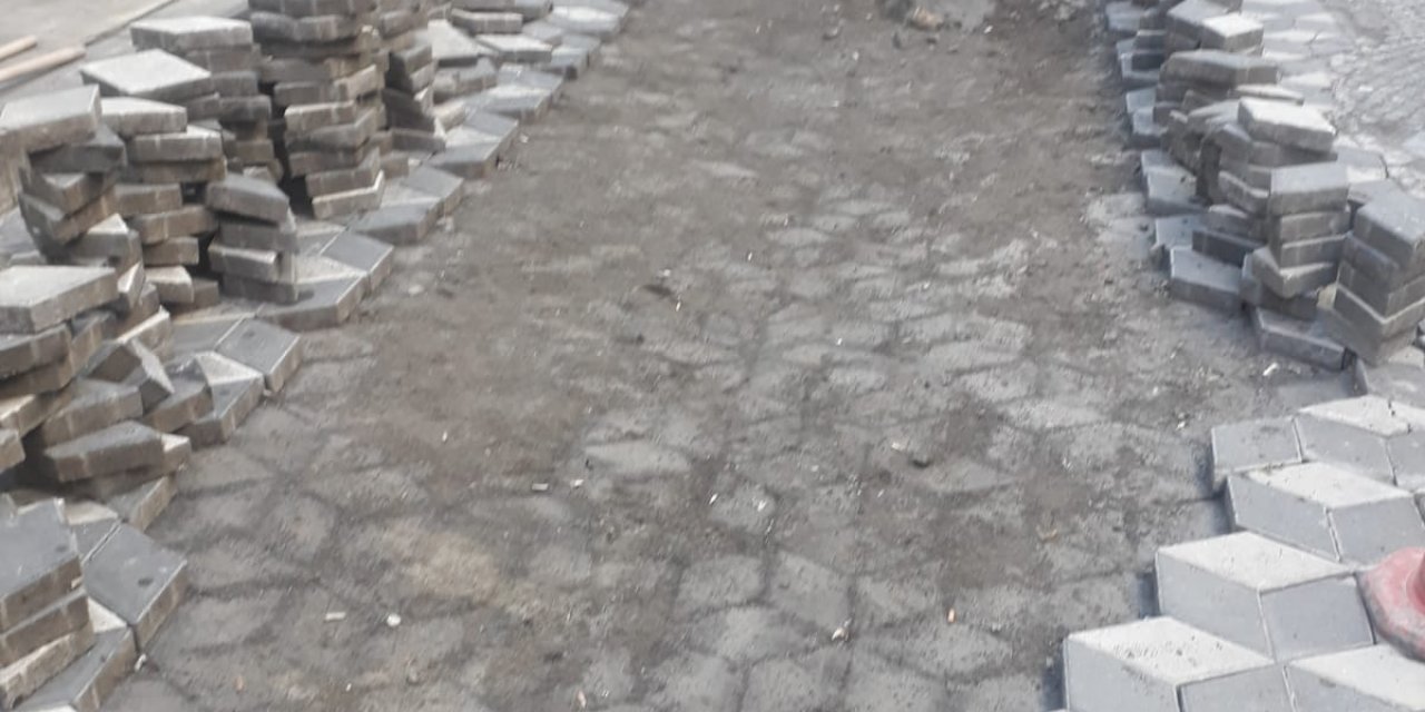Dulkadiroğlu Belediyesi tamir çalışmalarını sürdürüyor