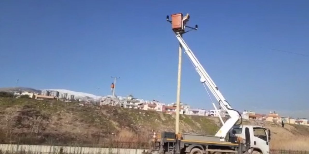 Heyelanın etkilediği mahallede çalışmalar tamamlandı