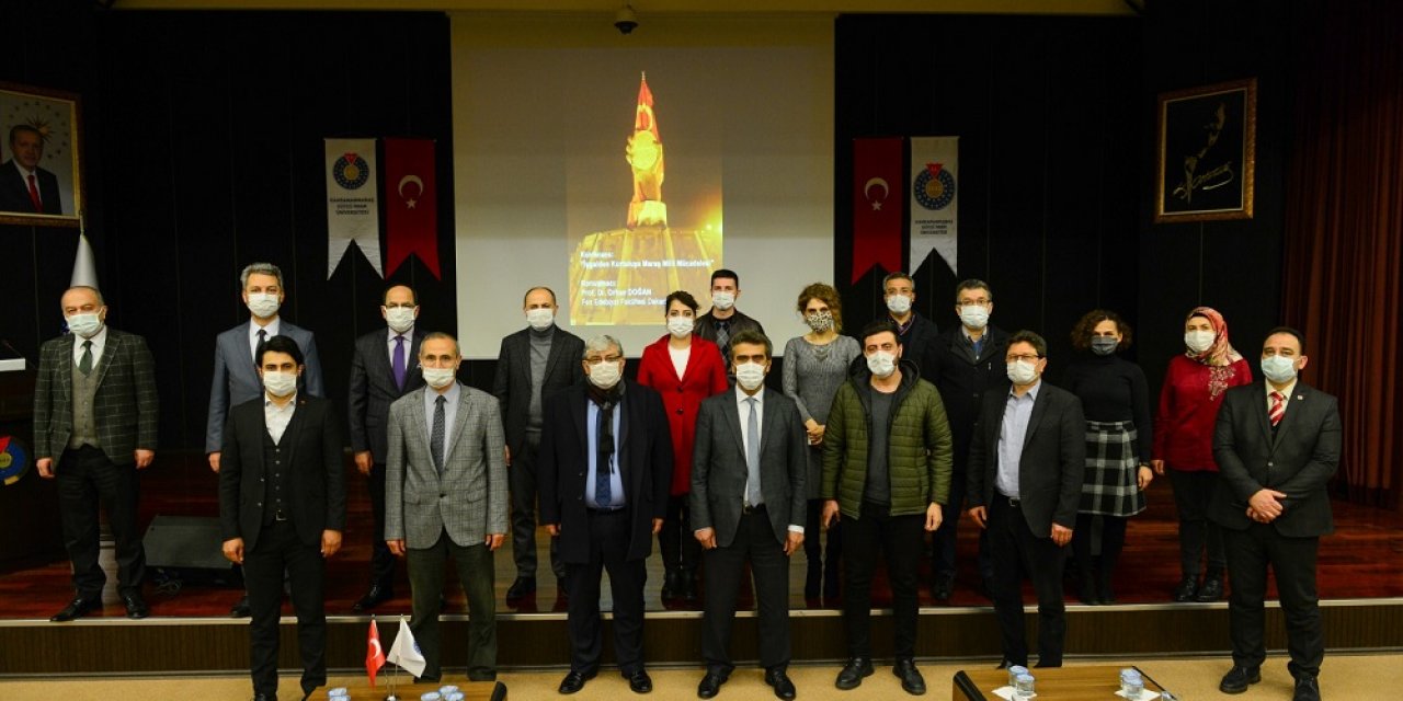 ‘İşgalden Kurtuluşa Maraş Milli Mücadelesi’ konferansı düzenlendi