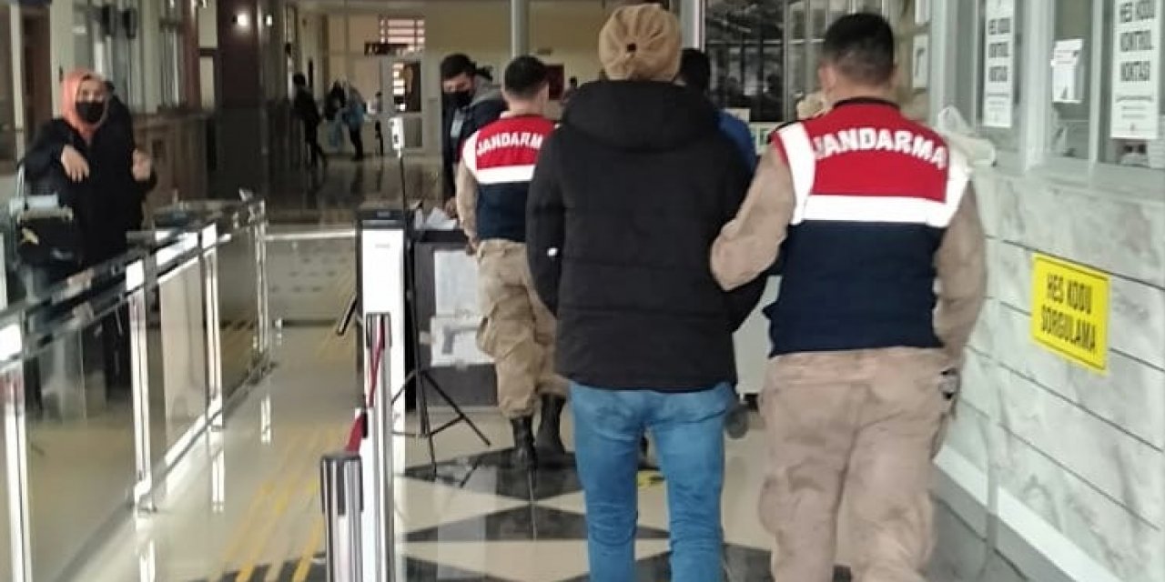 Gaspa uğrayan Suriyeli kaçak çıktı