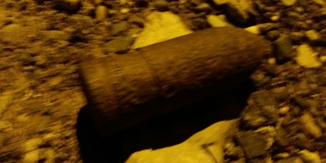 Kahramanmaraş’ta kar temizliği sırasında top mermisi bulundu