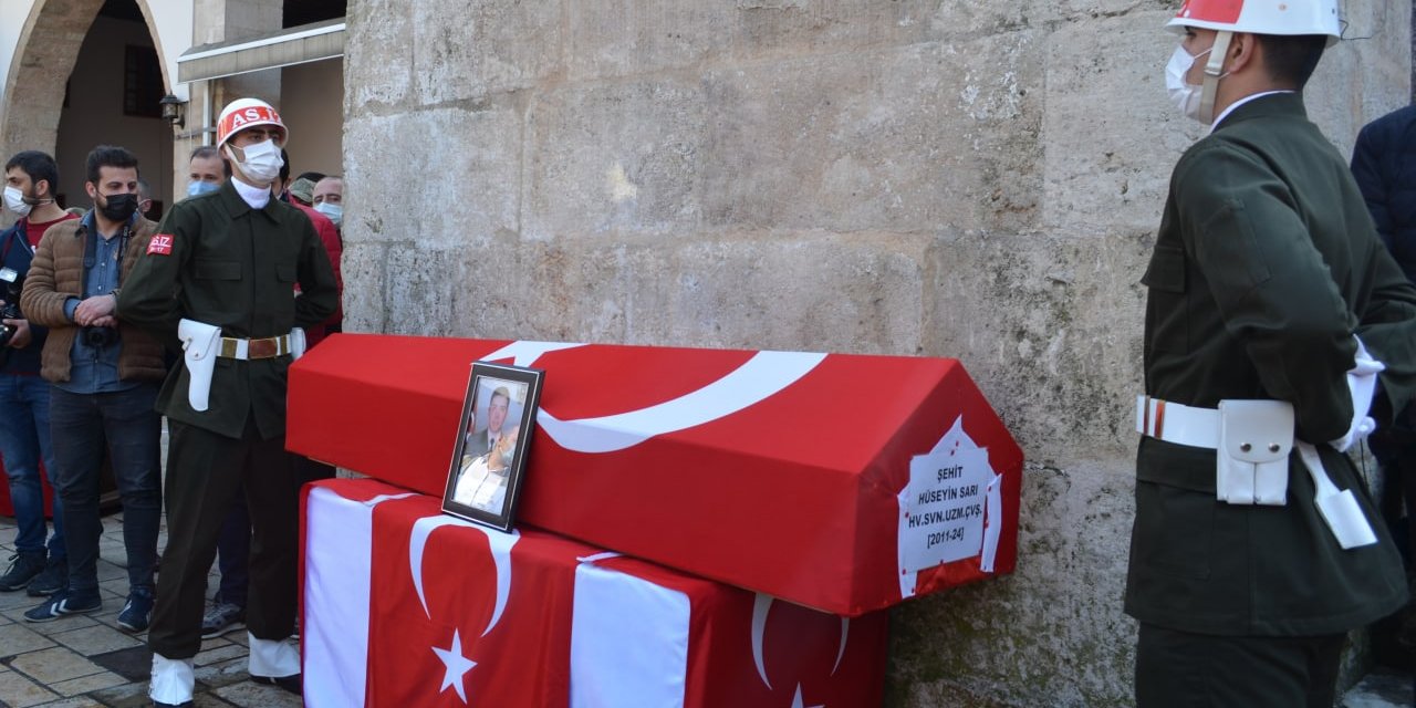 Kahramanmaraş şehidi son yolculuğuna uğurlandı