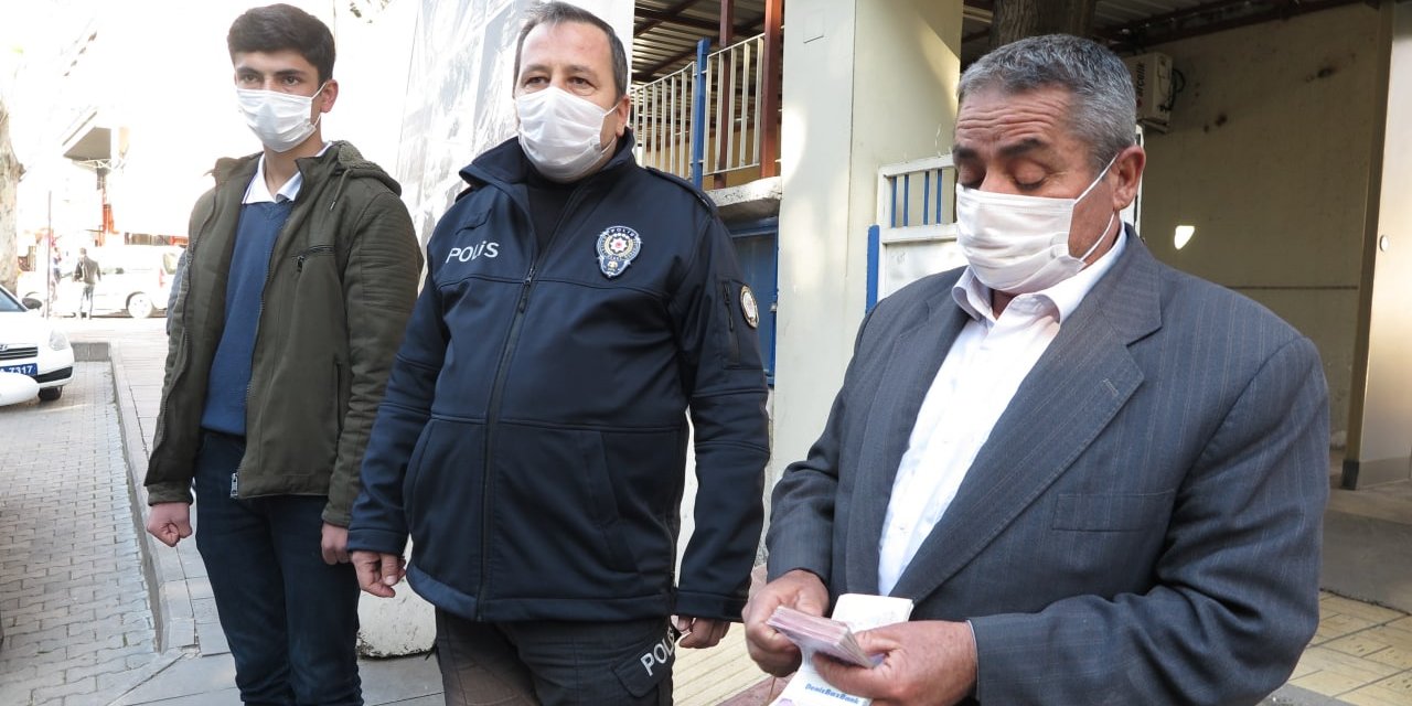 16 yaşındaki öğrenciden örnek davranış