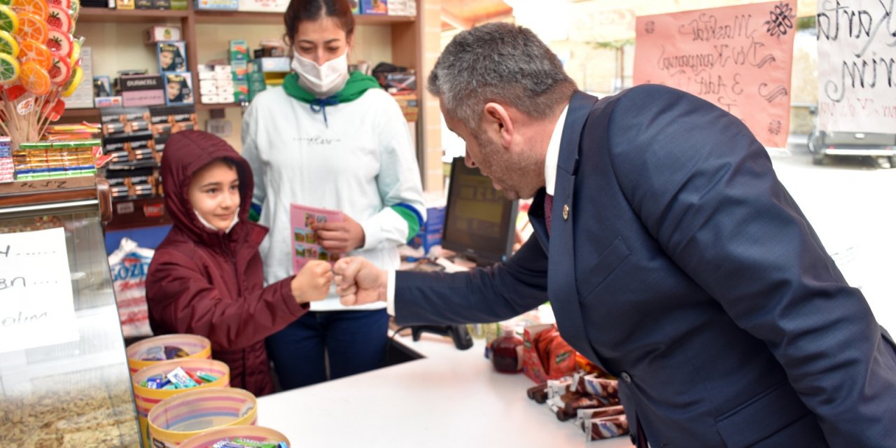 Yardımcıoğlu’ndan Çağlayancerit’e ziyaret