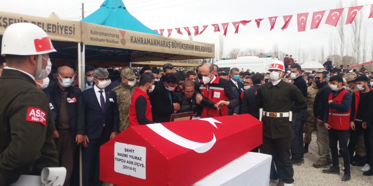 Afşin şehidine son görev