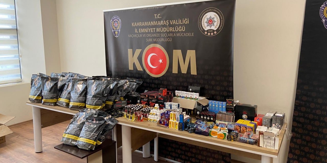 Kahramanmaraş’ta cinsel içerikli hap ile ilaç ele geçirildi