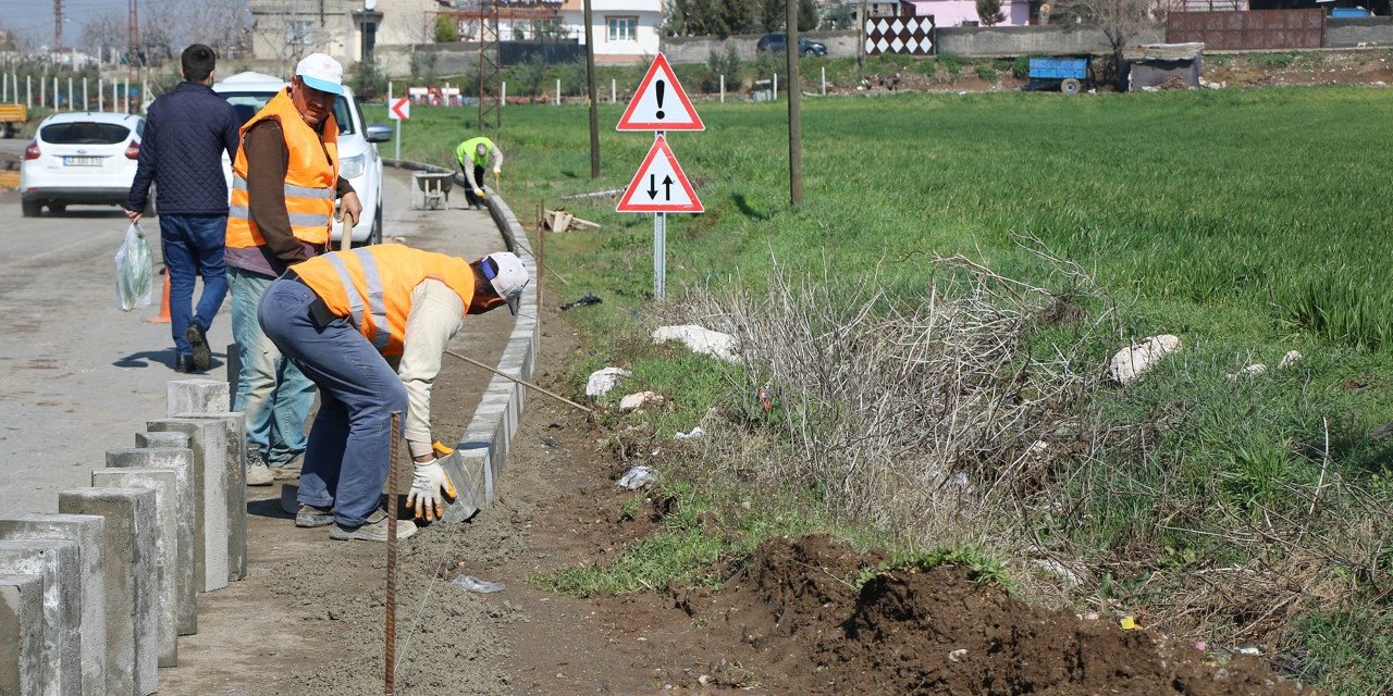 Yaya yollarına düzenleme yapıldı