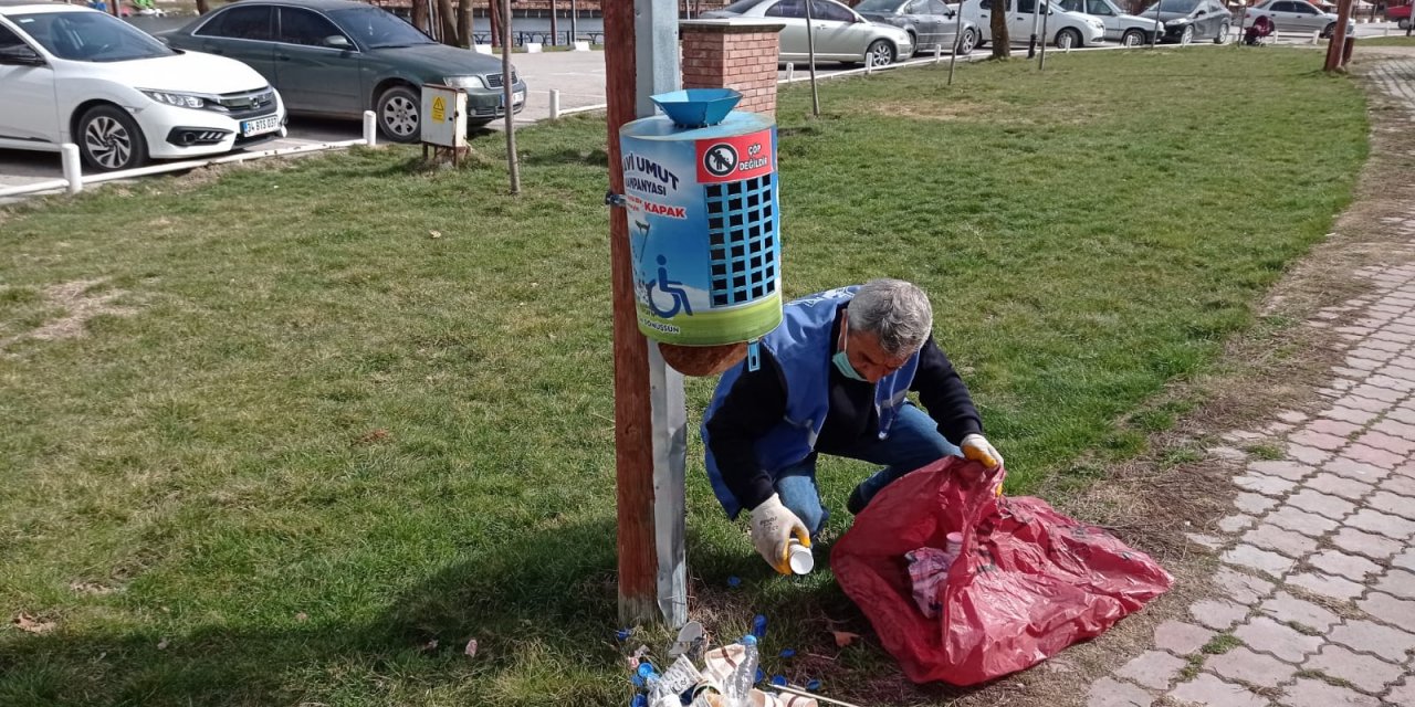 Elbistan’da ‘Umuda’ çöp atmayalım