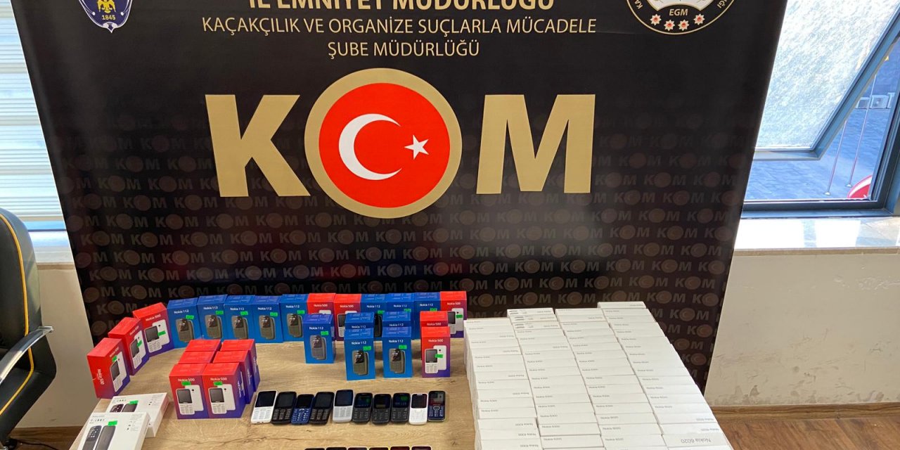 Kahramanmaraş’ta klonlanmış cep telefonlarına el konuldu