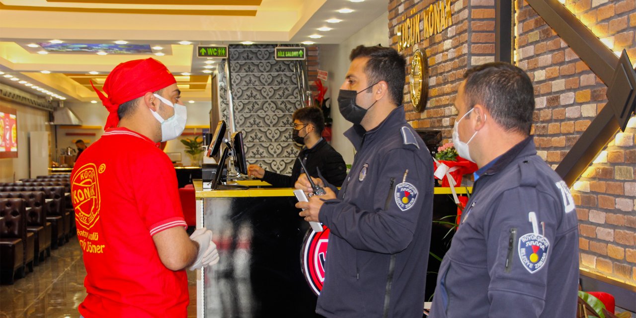 Zabıtadan işletmelere dinamik denetim sürüyor