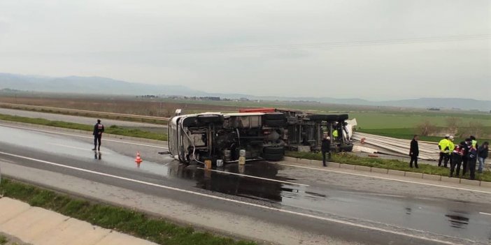 Kahramanmaraş’ta feci kaza: 1 ölü 1 yaralı