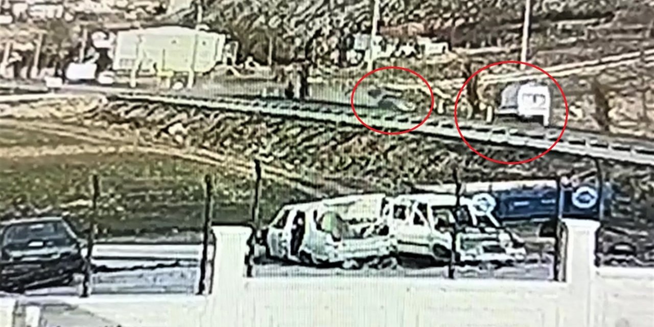 Kahramanmaraş’ta feci kaza kamerada