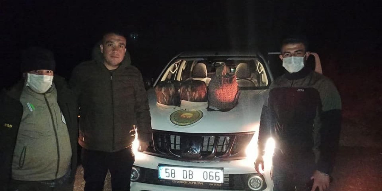 Kahramanmaraş’ta geyikler fotokapanla görüntülendi