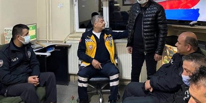 Sağlık çalışanları 155’i unutmadı