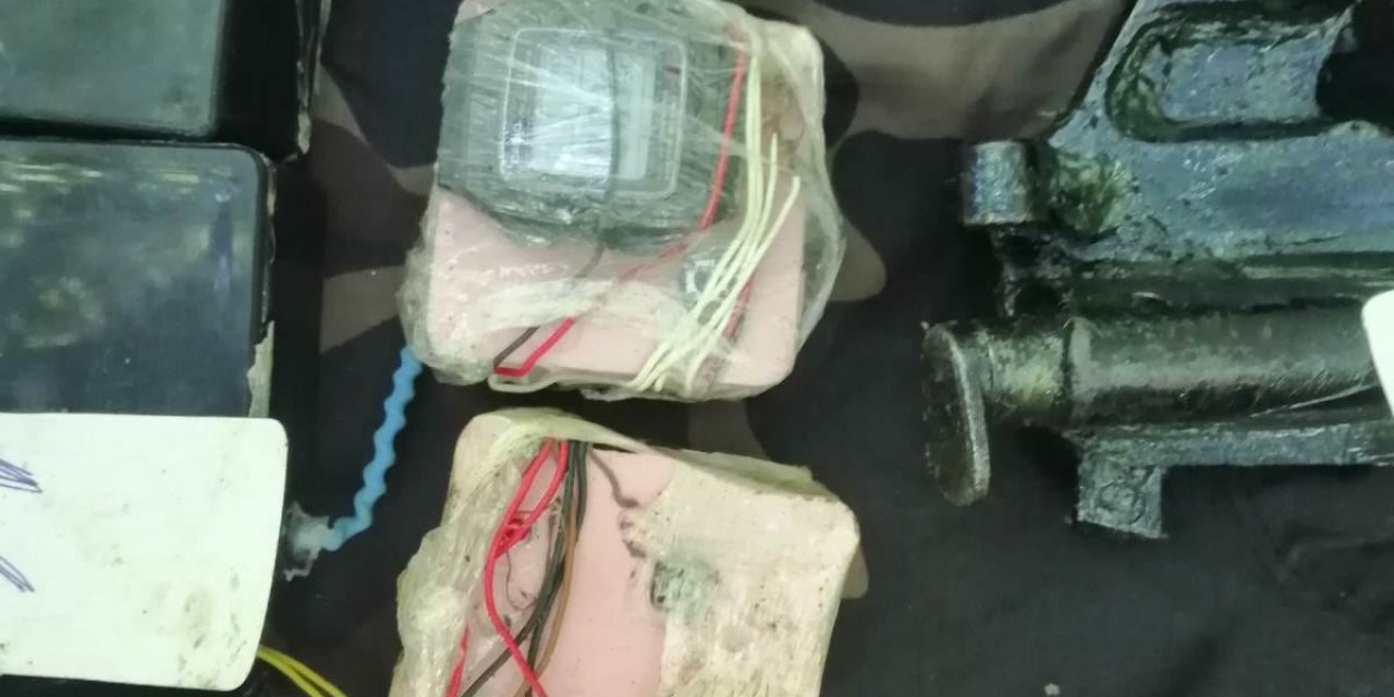 PKK’ya ait yer altı deposunda silah ve mühimmat ele geçirildi